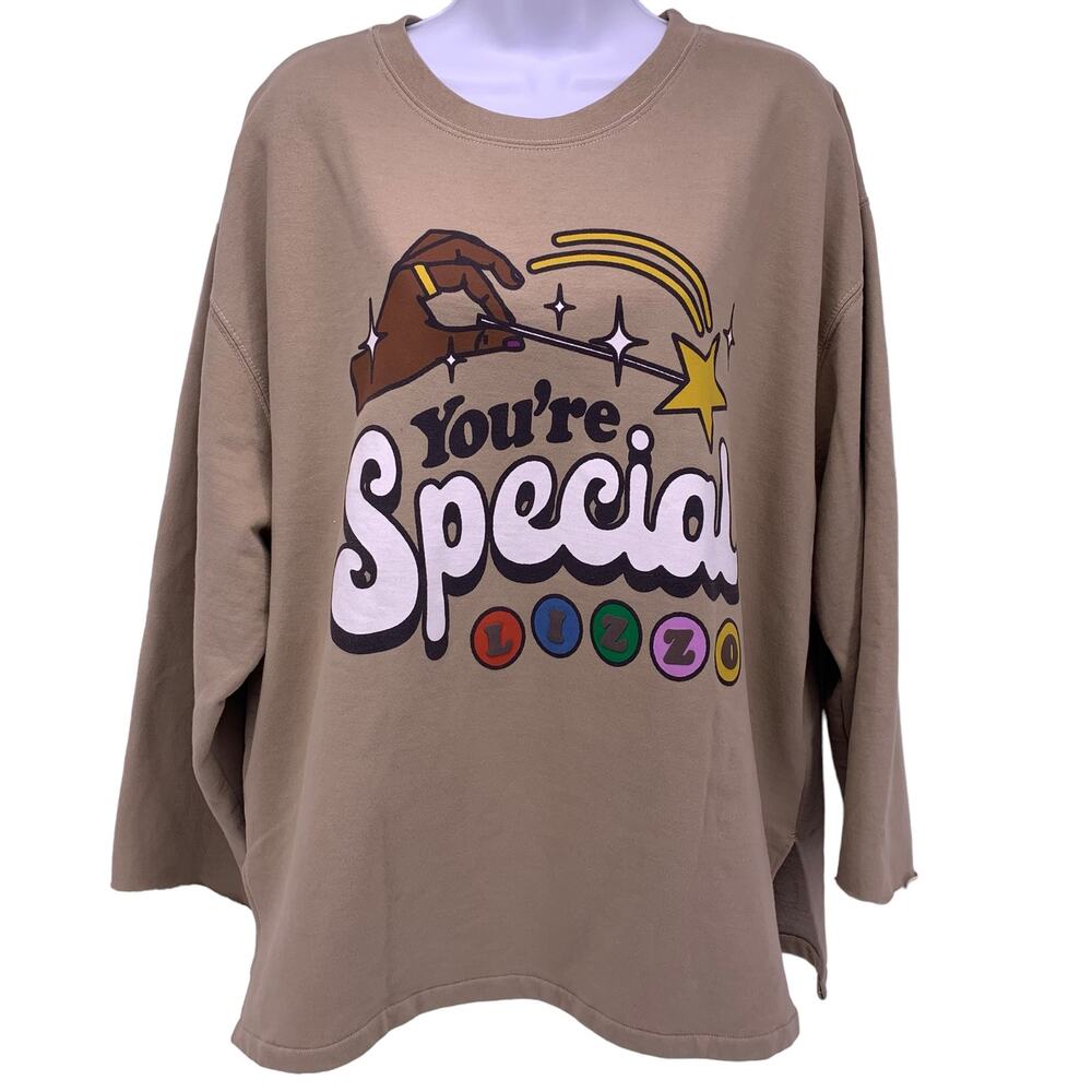 Lizzo You're Special Sasha Flute Crew Neck Sweatshirt Womens Size 3X
